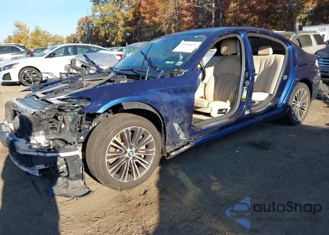 2018 BMW 540I xDrive z USA, uszkodzony, nr VIN WBAJE7C56JWC56809